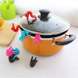 Silicone Lids Holder Spill Control