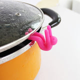 Silicone Lids Holder Spill Control