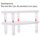 Plastic Bowl Plate Storage Rack
