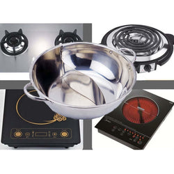 Twin Divided Hot Pot