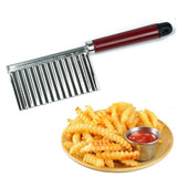 Stainless Steel Wavy Edged Knife