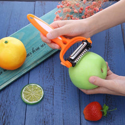 Multifunctional 360 Degree Peeler Grater