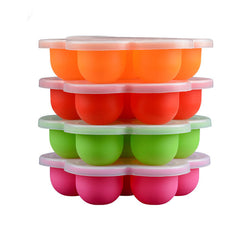 Silicone Egg Mold Container