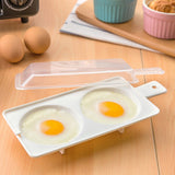 Microwavable Two Egg Poacher
